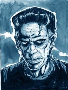 Frankenstein and electrotherapy